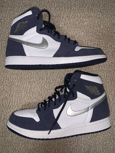 Nike Air Jordan 1 High OG CO.JP "White/Midnight Navy" (2020)(ブリーフケースなし)