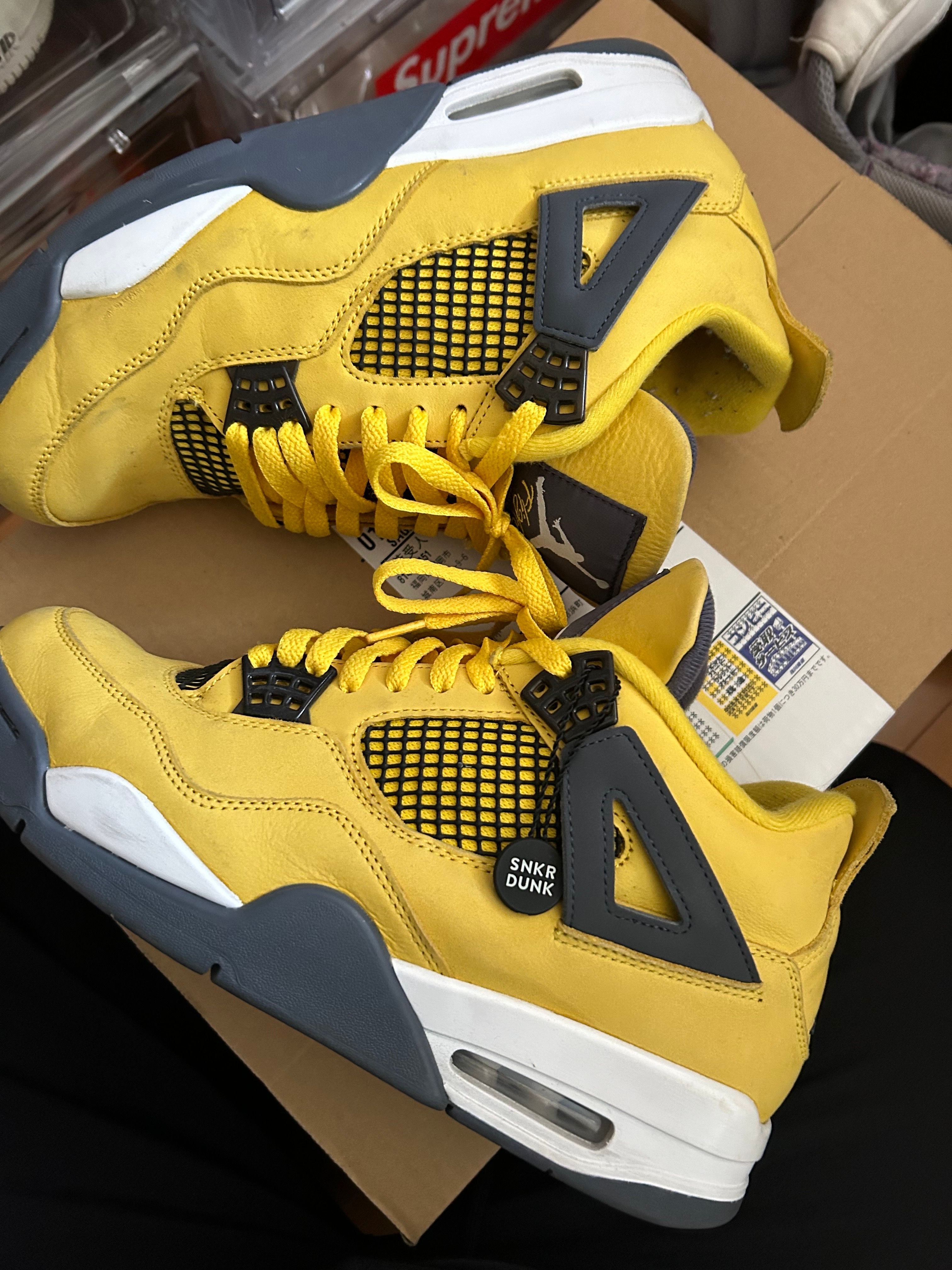 Nike Air Jordan 4 "Tour Yellow"