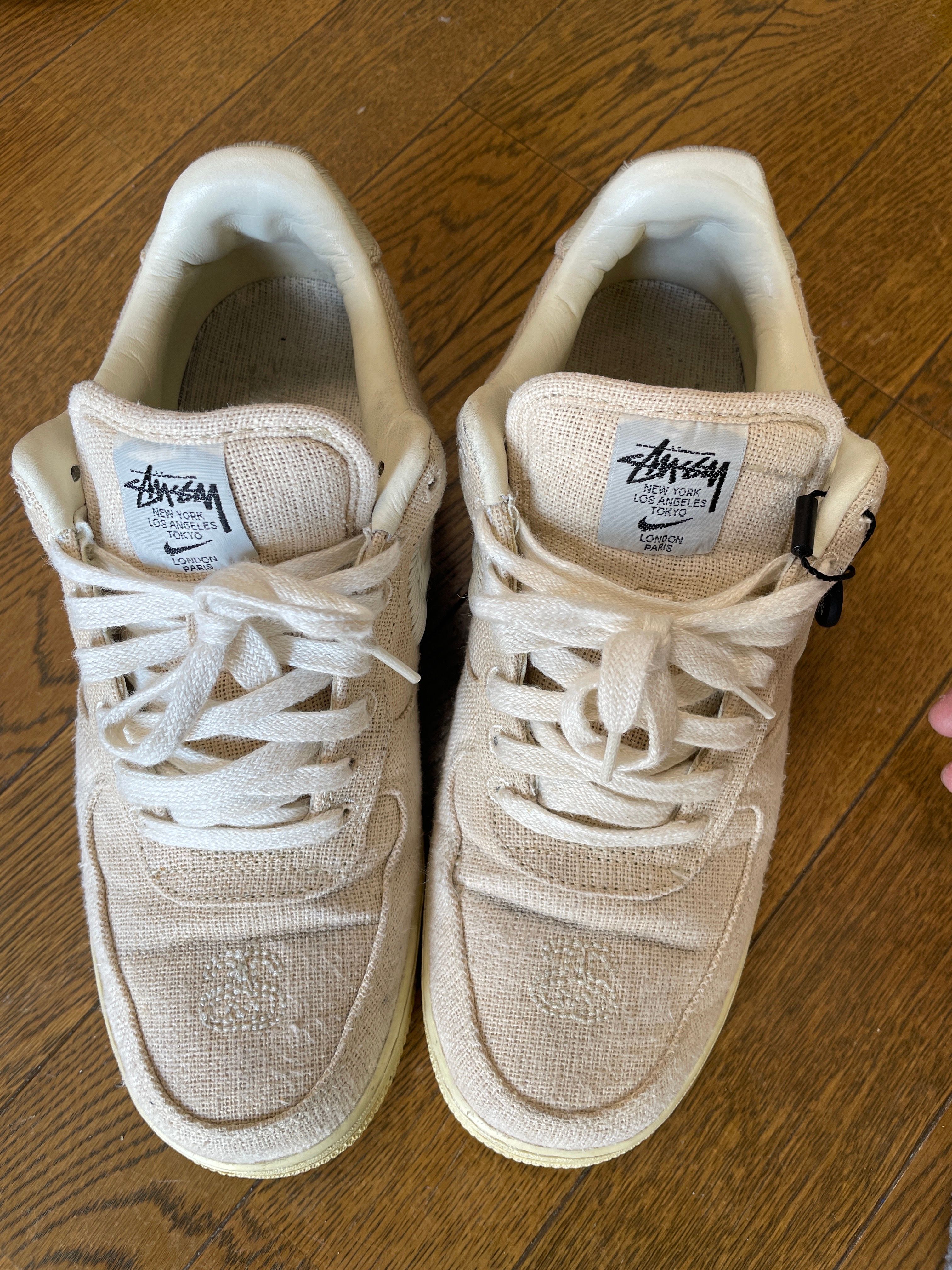 Stussy × Nike Air Force 1 Low "Fossil Stone"