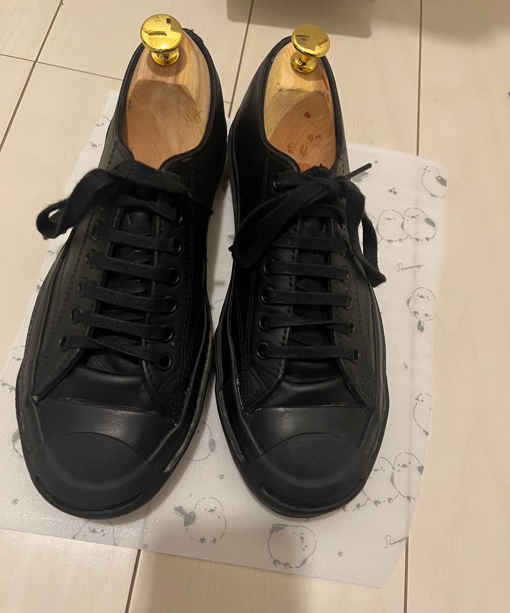 Converse Leather Jack Purcell 1935 "Black Monochrome"