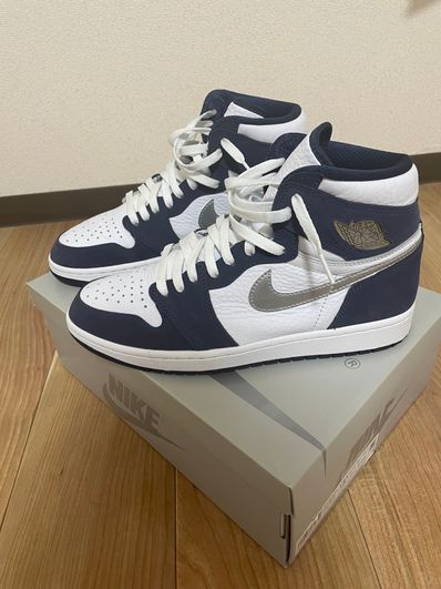 Nike Air Jordan 1 High OG CO.JP "White/Midnight Navy" (2020)(ブリーフケースなし)