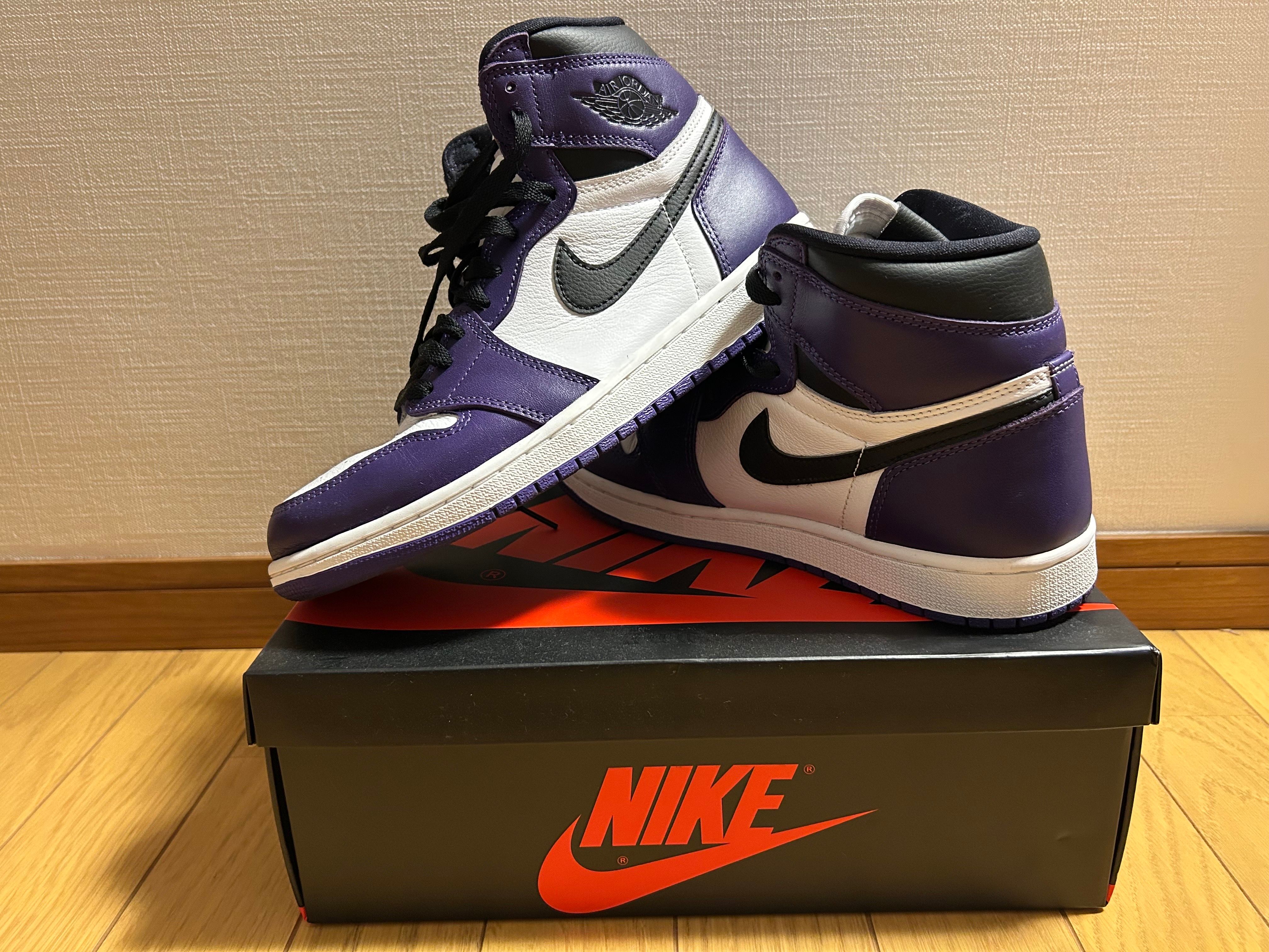 Nike Air Jordan 1 Retro High OG "Court Purple White/Black" (2020)   