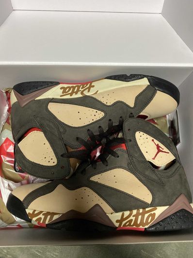 Patta × Nike Air Jordan 7 OG "Brown"