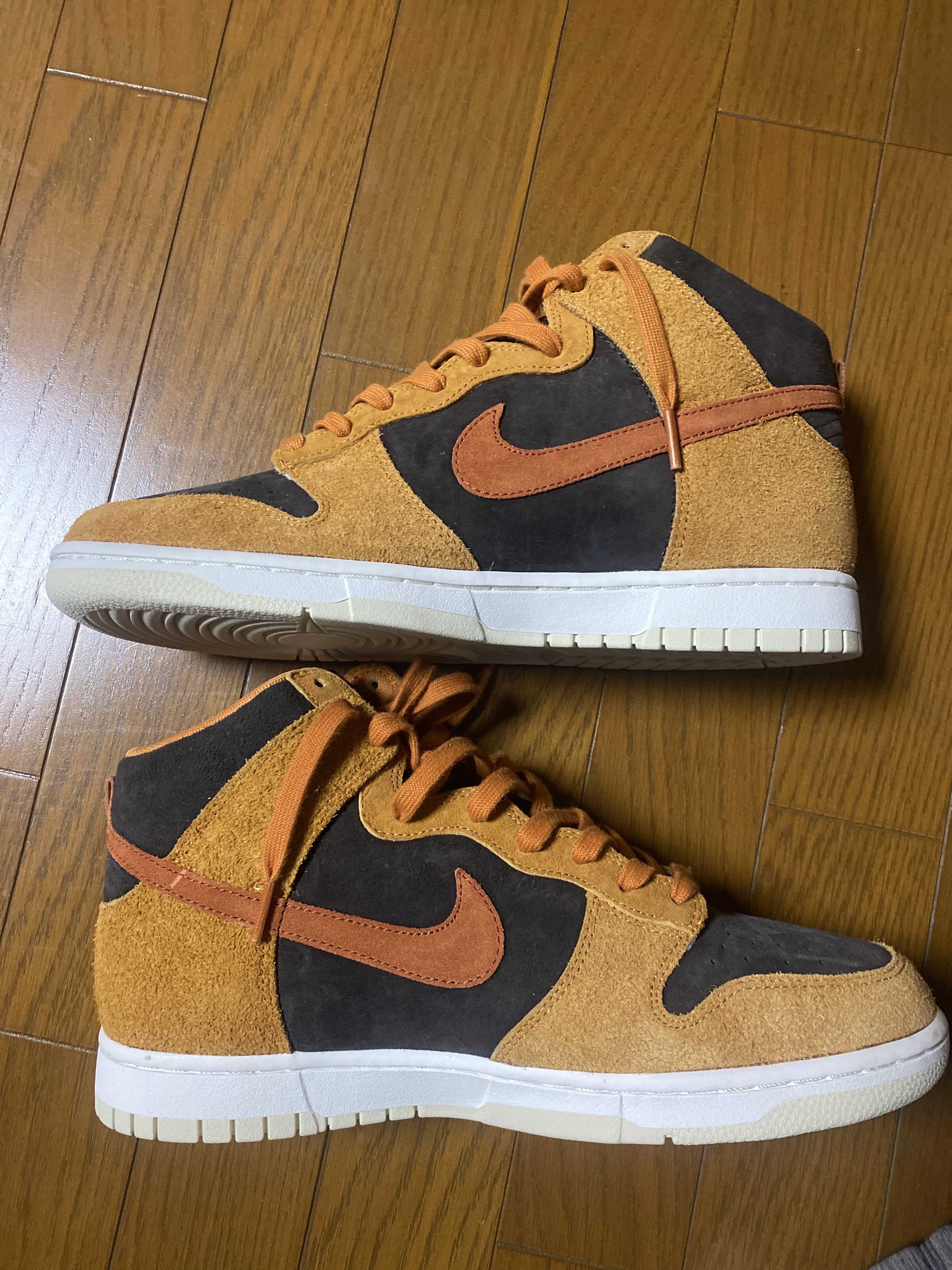 NIKE DUNK HIGH PRM "DARK CURRY"