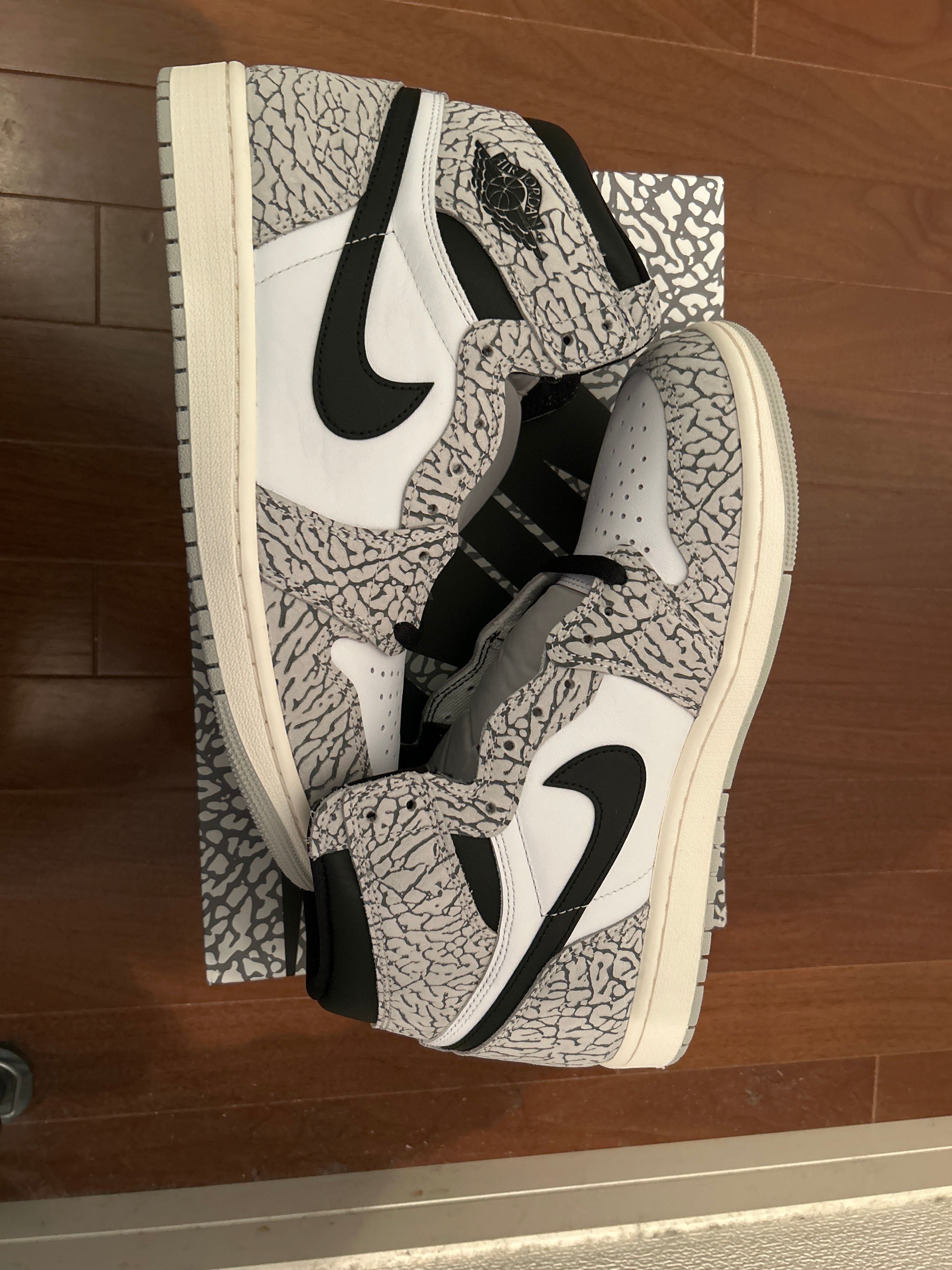 Nike Air Jordan 1 High OG "White Cement/Safari"