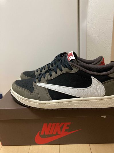 Travis Scott × Nike Air Jordan 1 Low OG SP-T "Black/Dark Mocha"