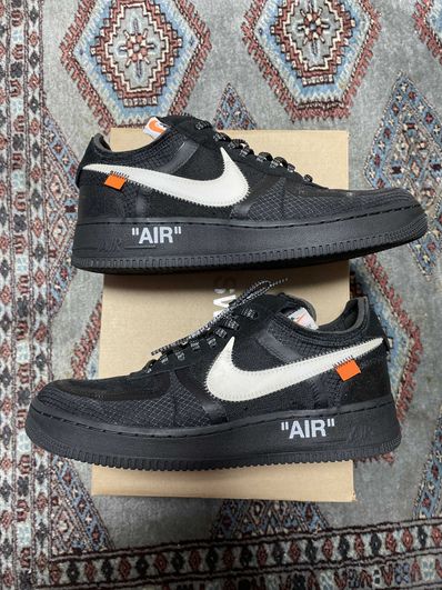 Off-White × Nike Air Force 1 Low "Black"