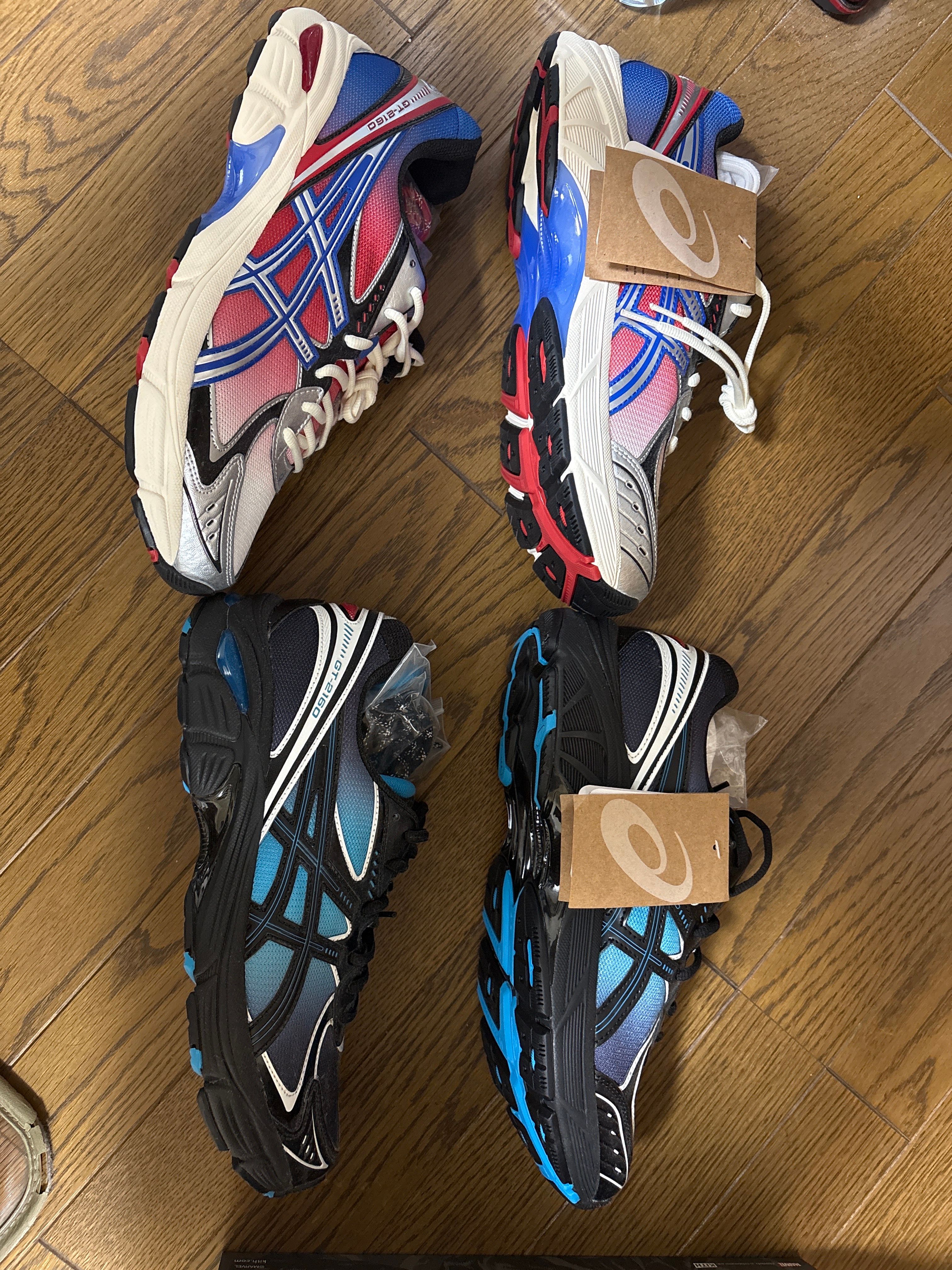 KITH × Marvel Super Villains × Asics GT-2160 "Venom vs. Spiderman Pack"