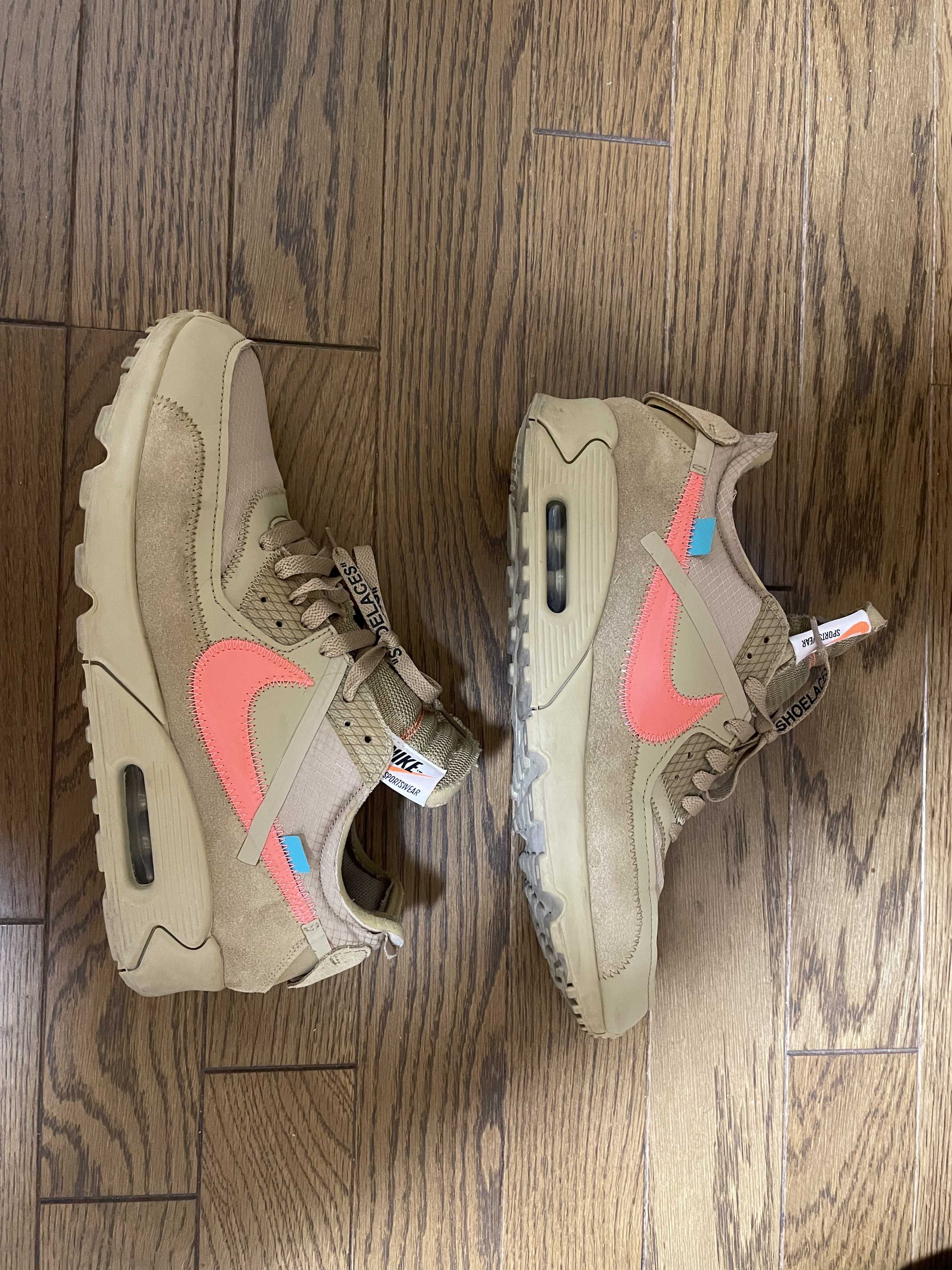 Off-White × Nike Air Max 90 "Desert Ore"