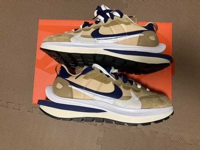 Sacai × Nike Vapor Waffle "Sesame And Blue Void"