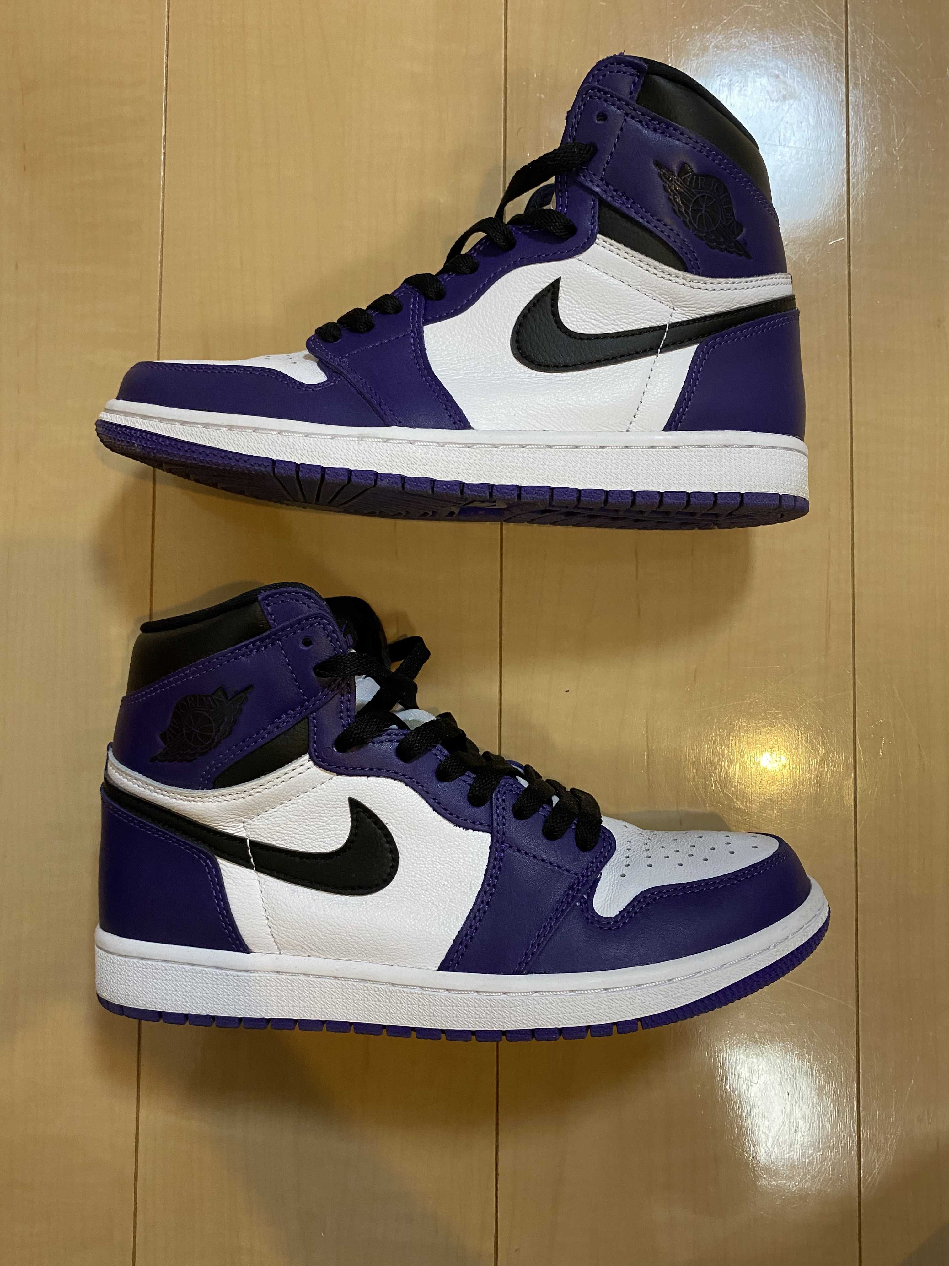 Nike Air Jordan 1 Retro High OG "Court Purple White/Black" (2020)