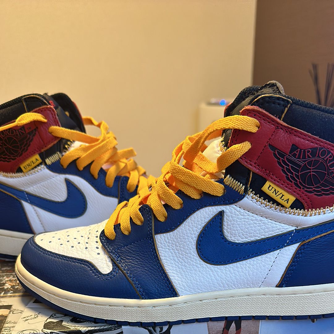 Union × Nike Air Jordan 1 Retro High OG NRG "Storm Blue/Varsity Red"