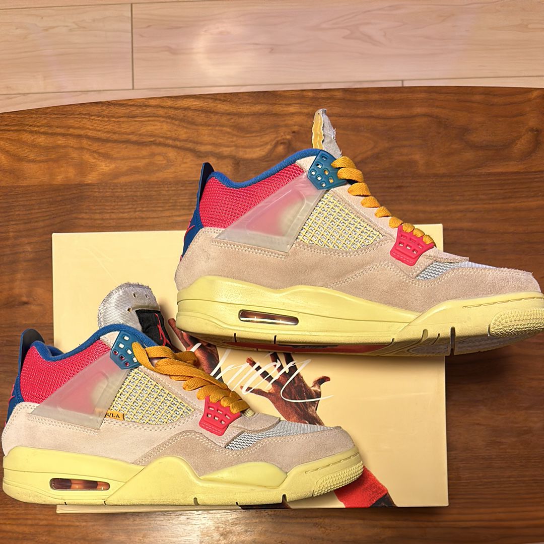 UNION × Nike Air Jordan 4 SP "Guava Ice/Light Fusion Red"