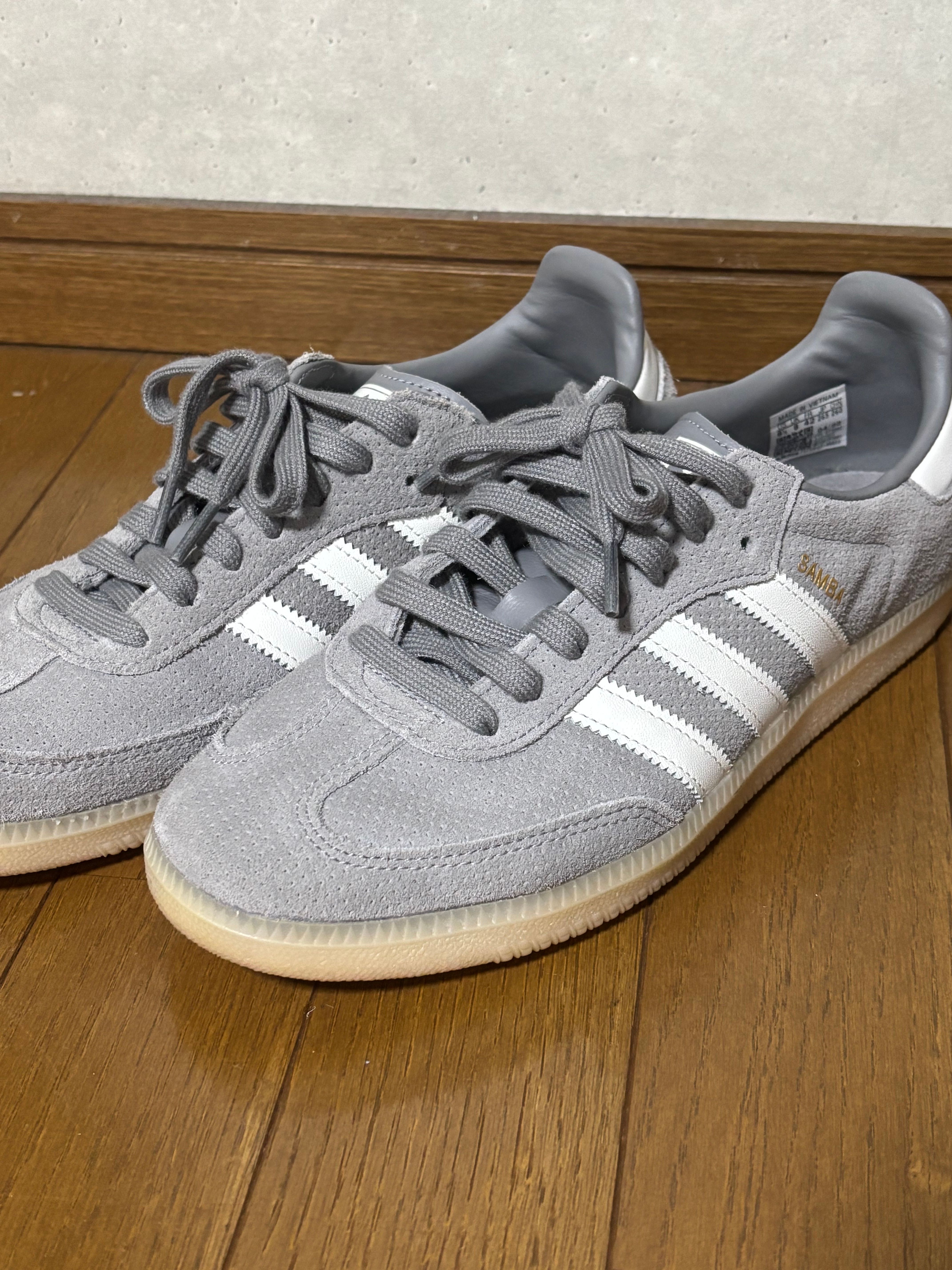 adidas Samba OG "Gray Three/Core White/Bliss Orange"