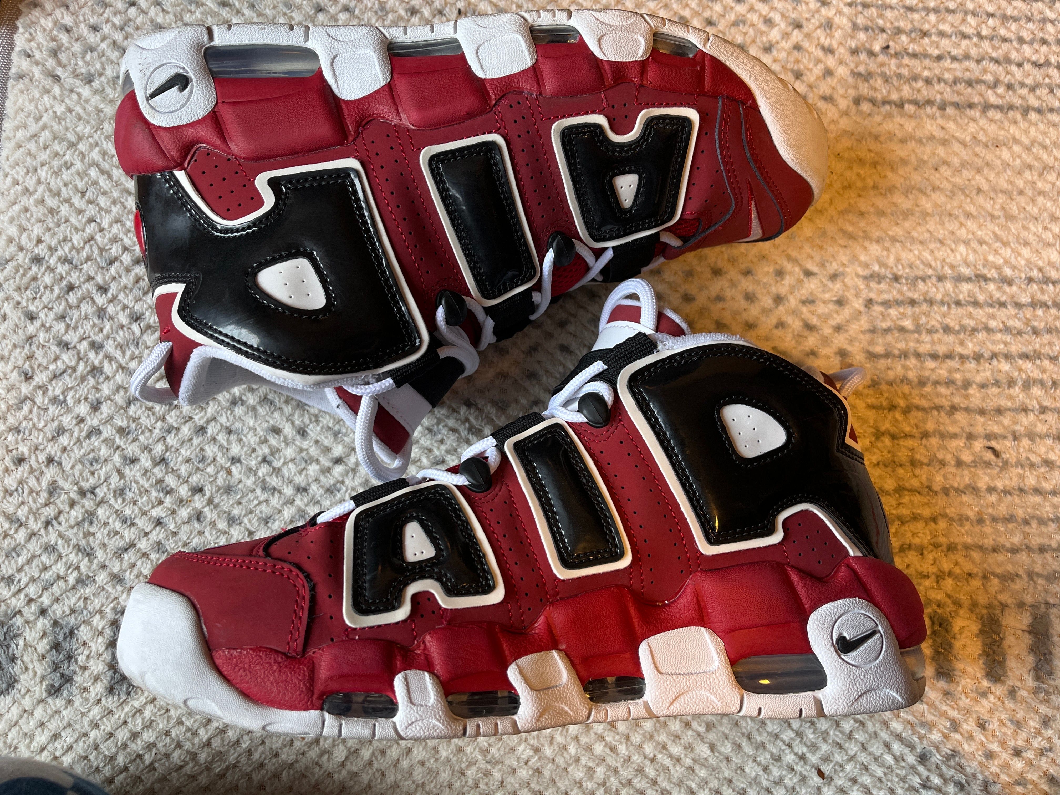 NIKE AIR MORE UPTEMPO ’96 "VARSITY RED/WHITE/BLACK"(2017)