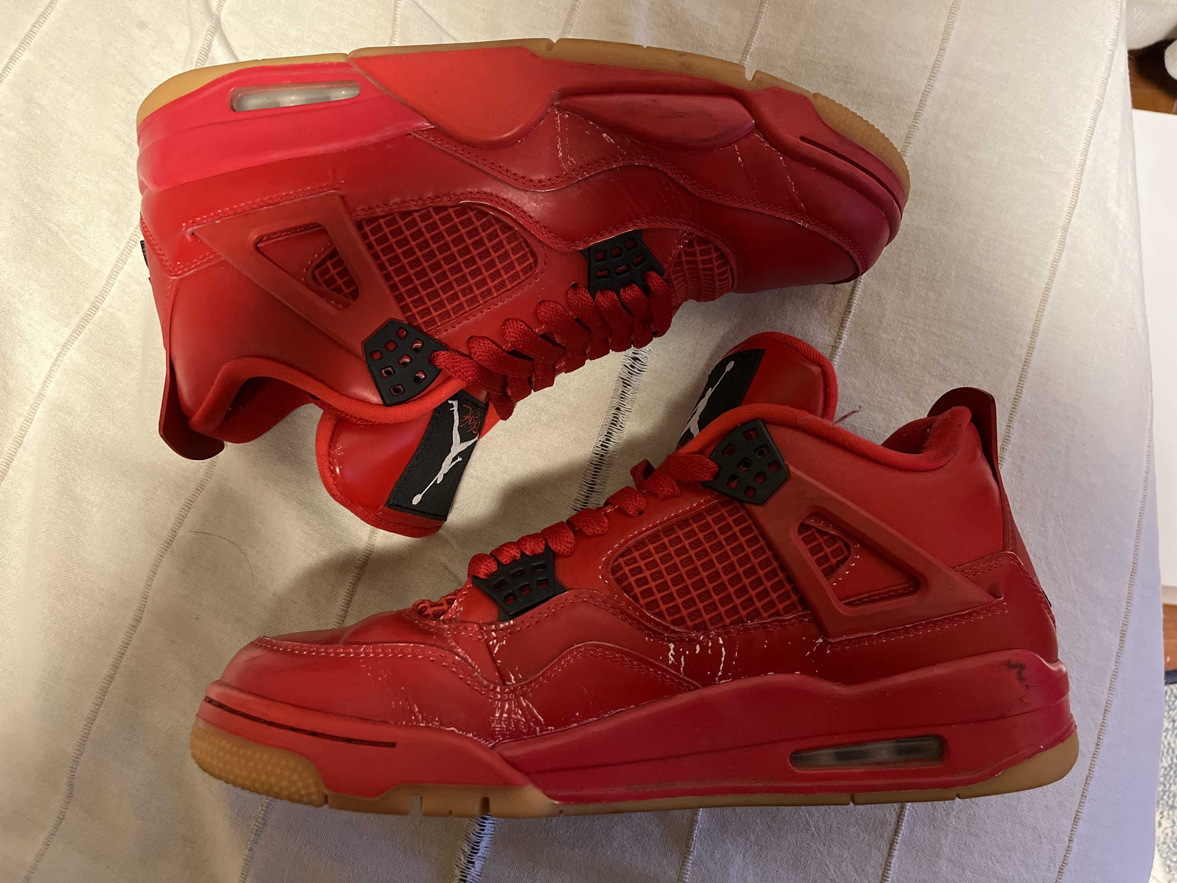 Nike Women's Air Jordan 4 Retro "Fire Red Singles Day" (2018)