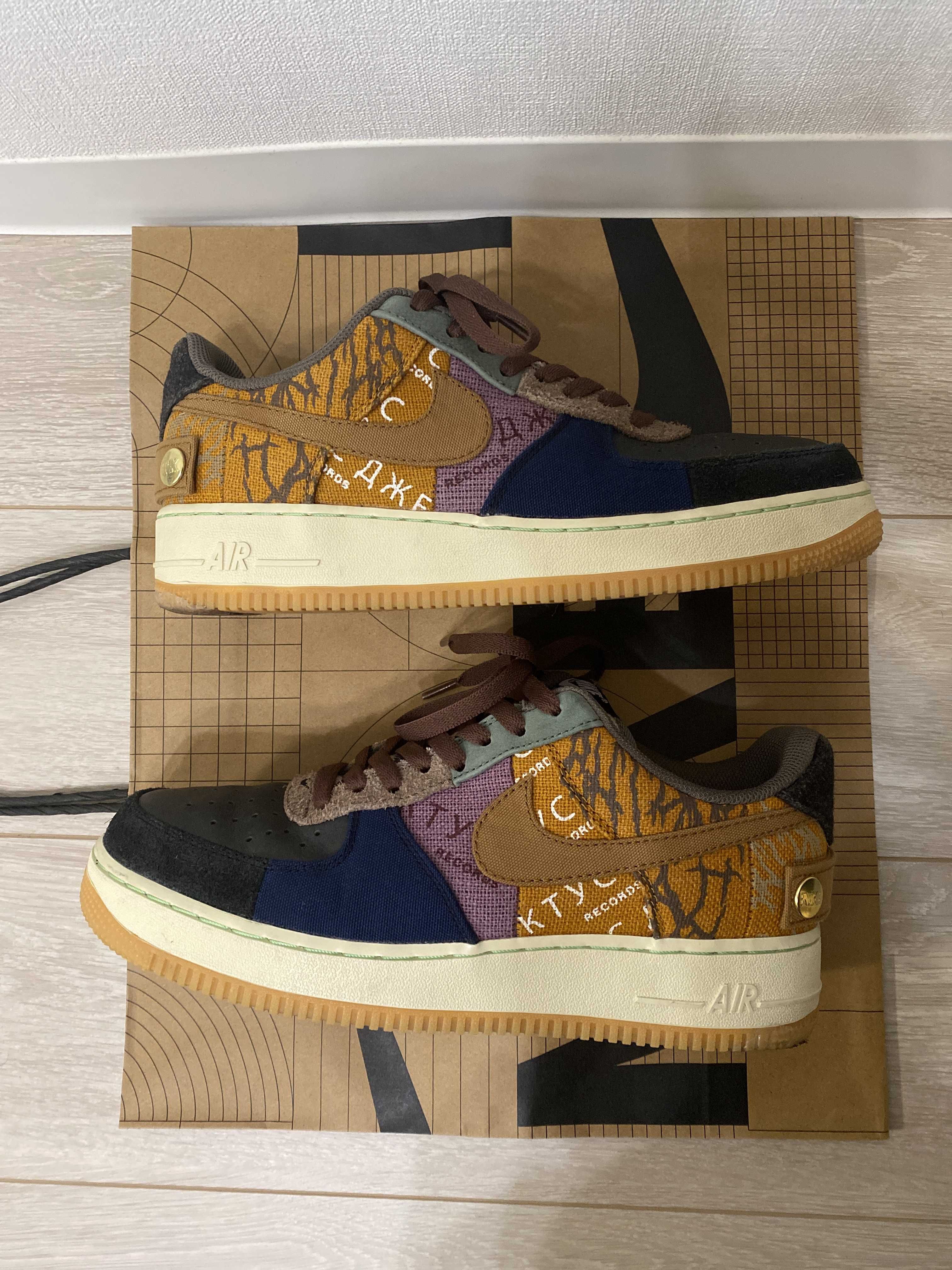 Travis Scott × Nike Air Force 1 Low Cactus Jack "Multi Color"