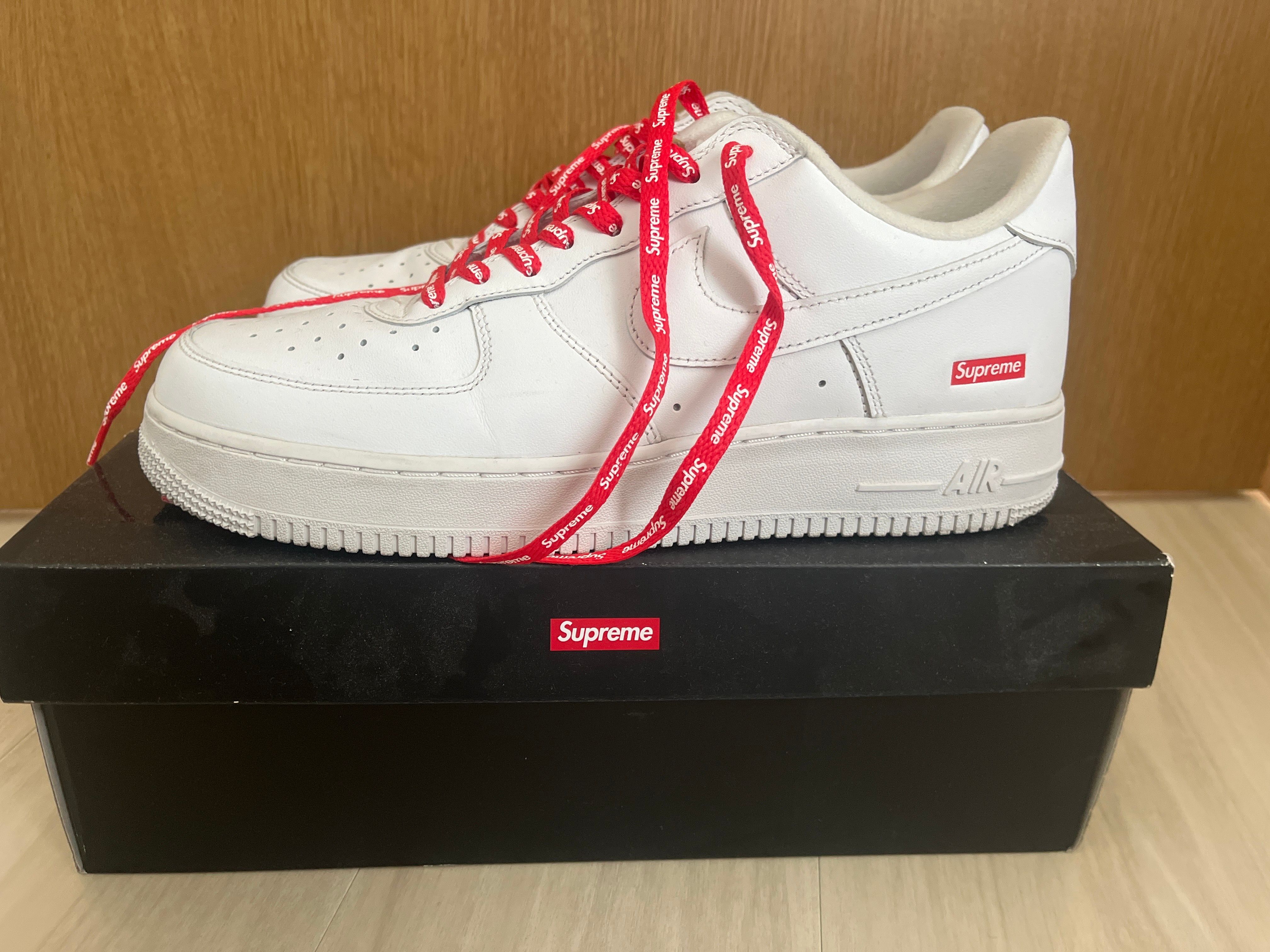 Supreme × Nike Air Force 1 Low "White"