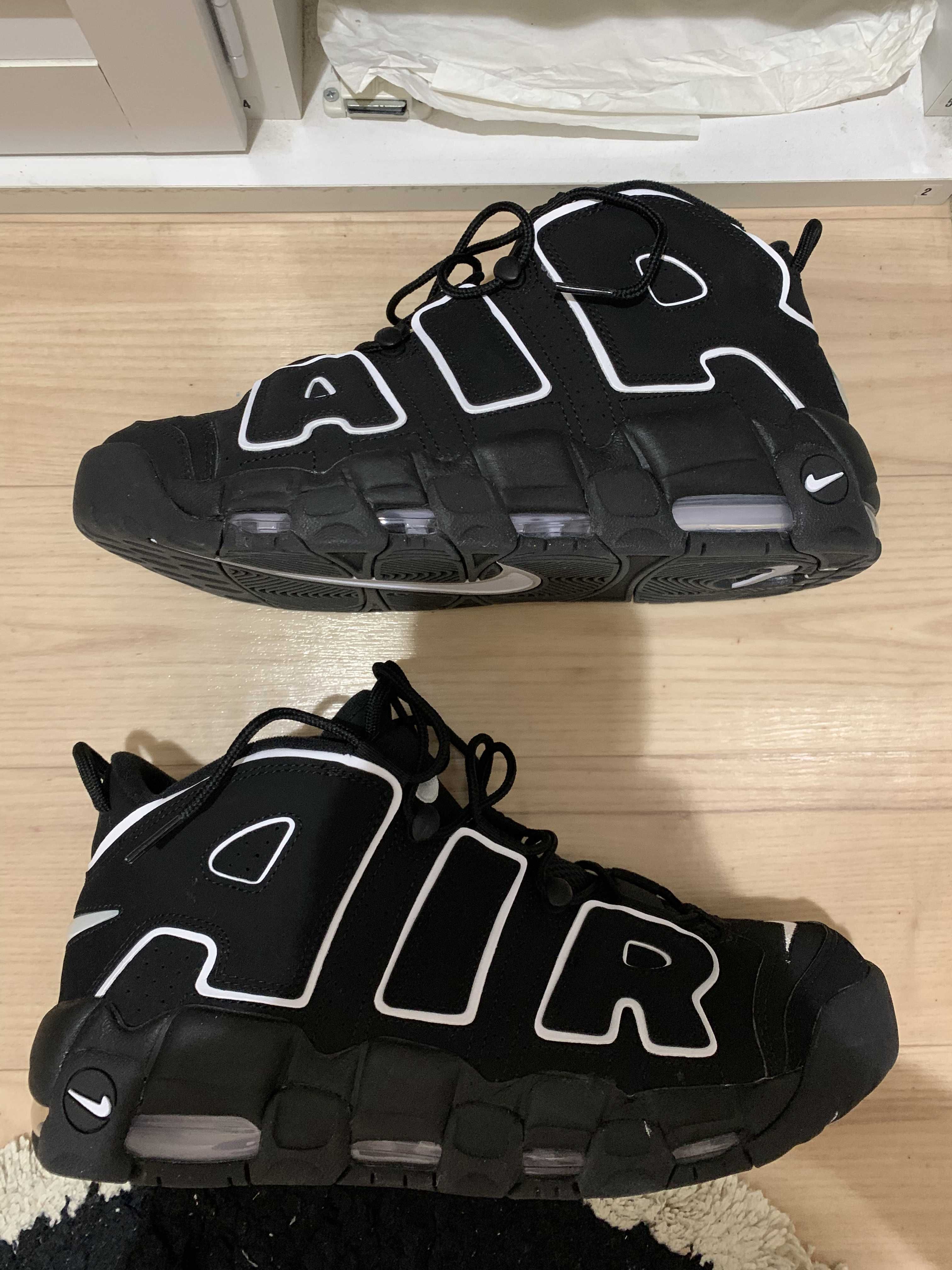 Nike Air More Uptempo "Black/White"(2020)