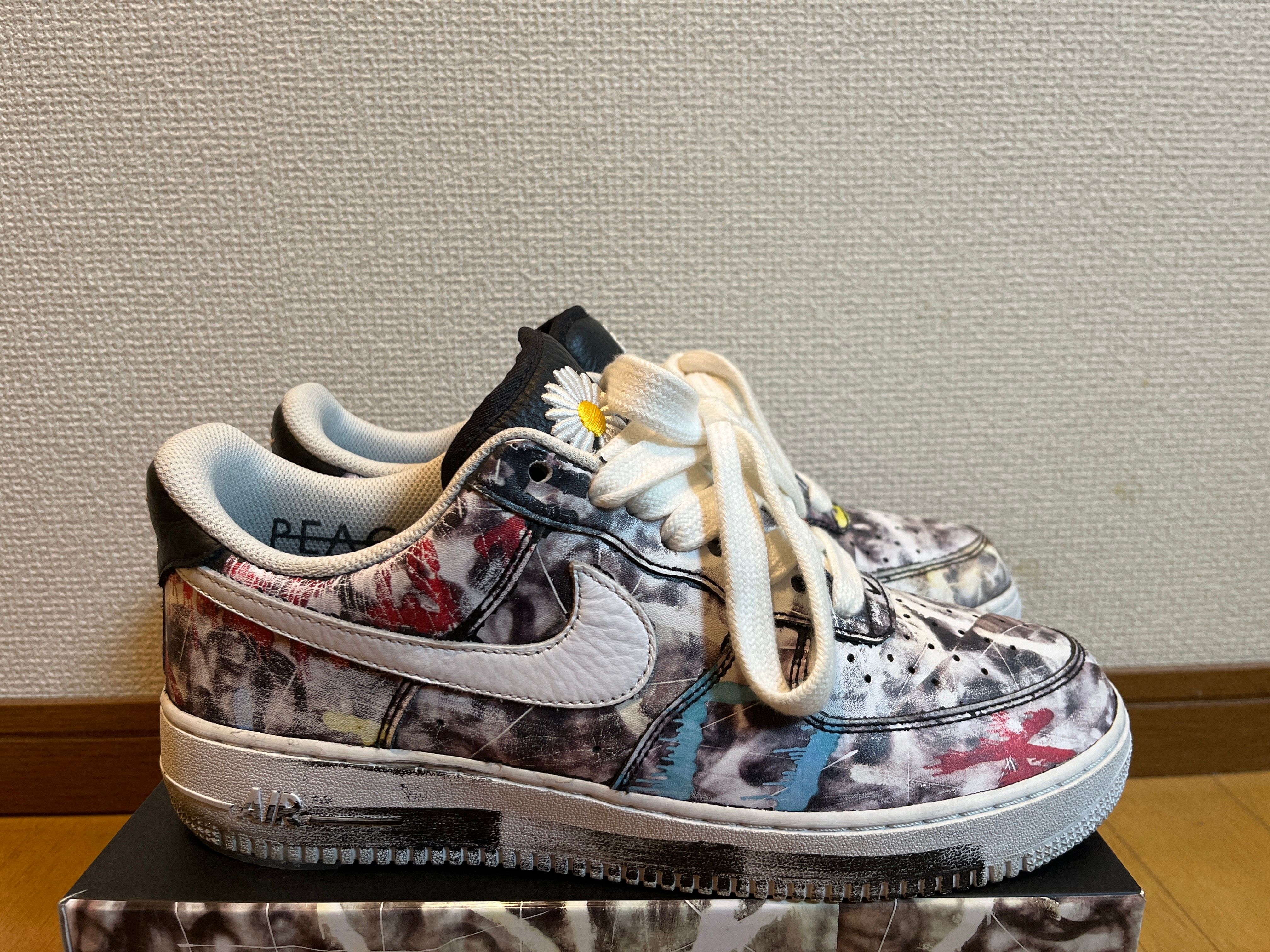 PEACEMINUSONE × Nike Air Force 1 Low Para Noise "Black" / G-DRAGON