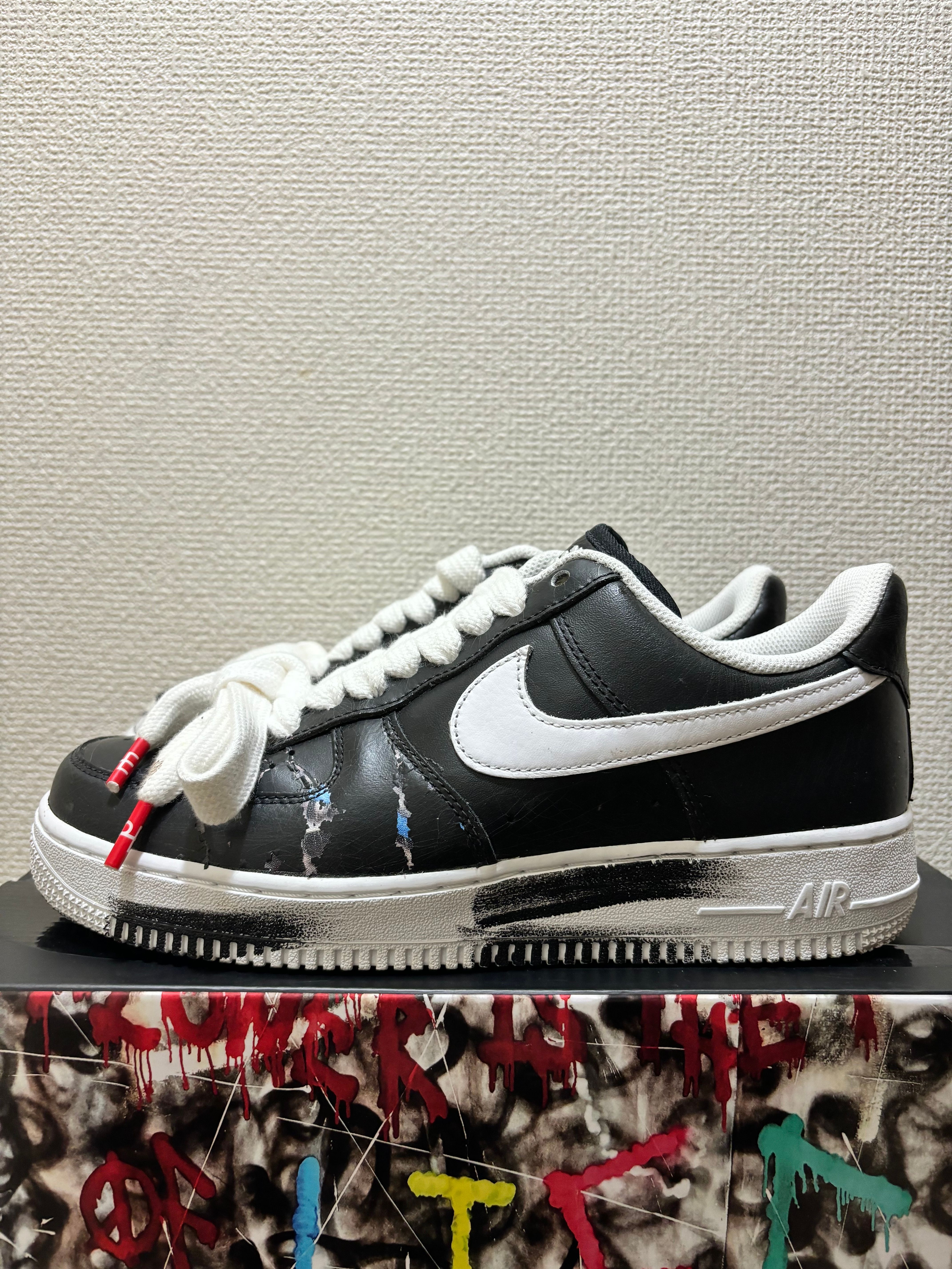 PEACEMINUSONE × Nike Air Force 1 Low Para Noise "Black" / G-DRAGON