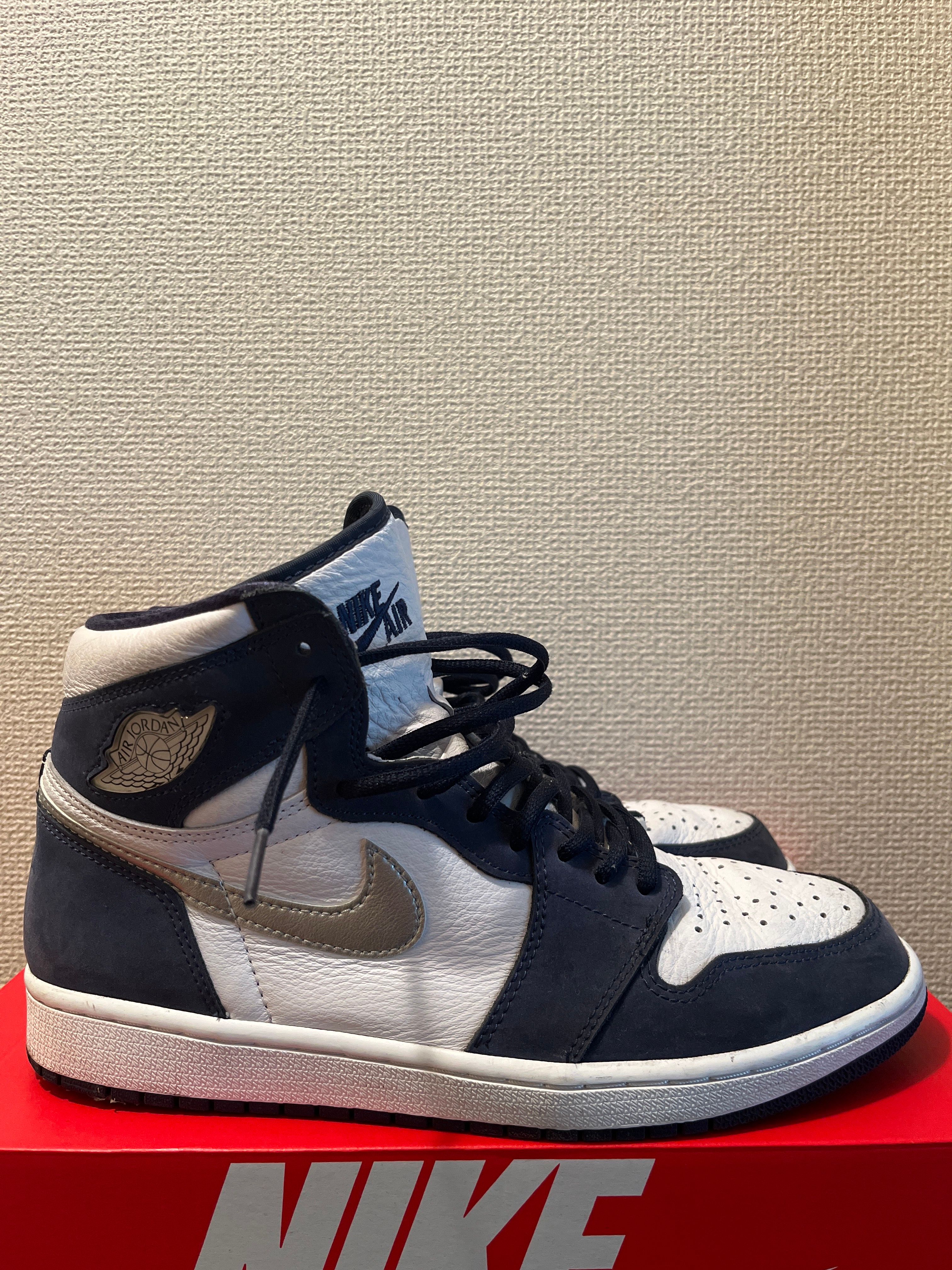 Nike Air Jordan 1 High OG CO.JP "White/Midnight Navy" (2020)(ブリーフケースなし)