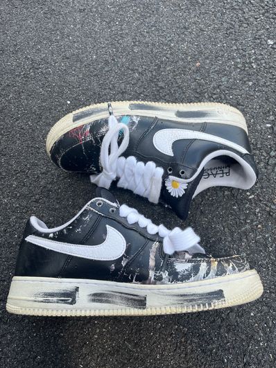 PEACEMINUSONE × Nike Air Force 1 Low Para Noise "Black" / G-DRAGON