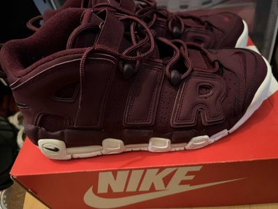 NIKE AIR MORE UPTEMPO "NIGHT MAROON/SAIL"
