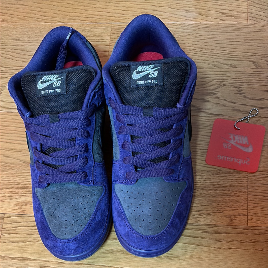Supreme × Nike SB Dunk Low "Ink" (Europe and the UK Exclusive) (25FW Week2)