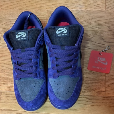 Supreme × Nike SB Dunk Low "Ink" (Europe and the UK Exclusive) (25FW Week2)
