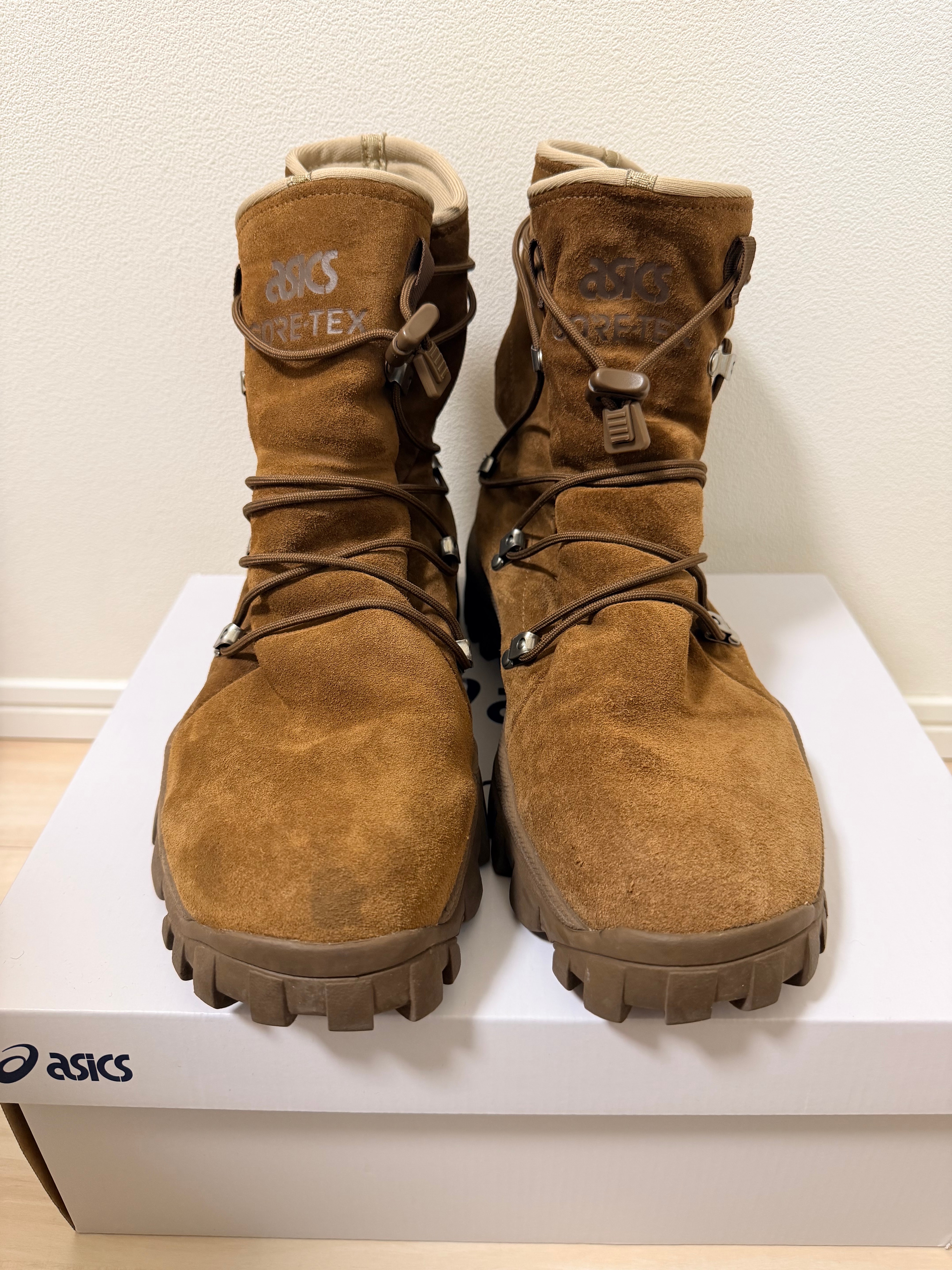 nonnative × Asics Gel-Yeti Tokyo Hi GORE-TEX "Brown Storm"