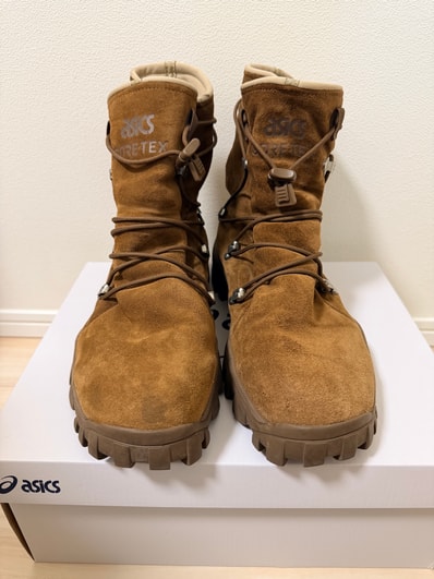nonnative × Asics Gel-Yeti Tokyo Hi GORE-TEX "Brown Storm"