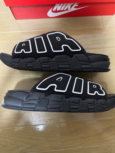 Nike Air More Uptempo Slide "Black" (DV2132-001/DV2137-001)