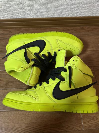 AMBUSH × NIKE DUNK HIGH "FLASH LIME"