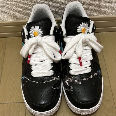 PEACEMINUSONE × Nike Air Force 1 Low '07 Para-Noise 3.0 "Black and Multi-Color" / G-DRAGON