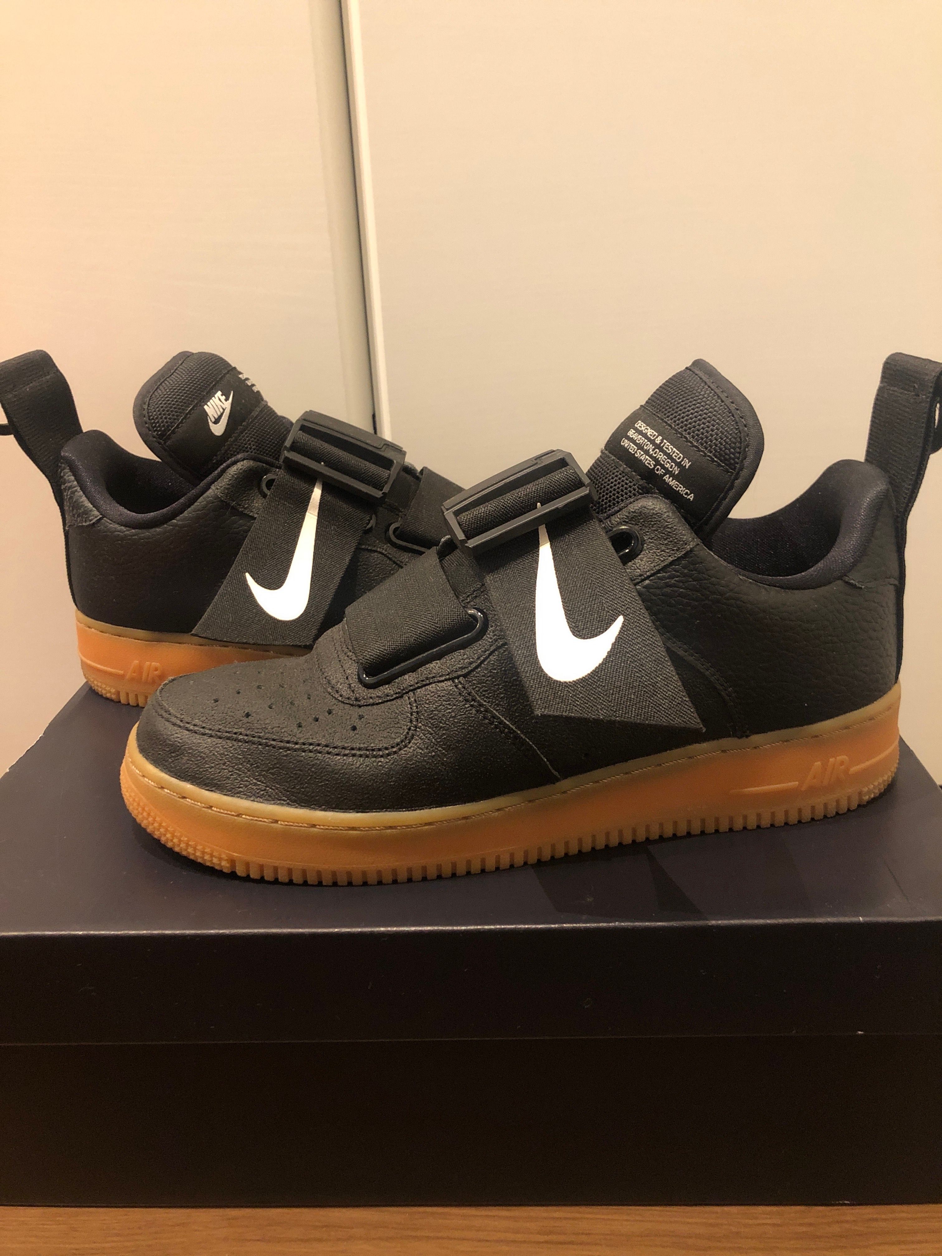 Nike Air Force 1 Utility "Black/Gum"