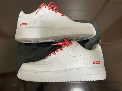 Supreme × Nike Air Force 1 Low "White"