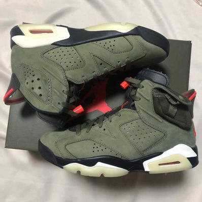 Travis Scott × Nike Air Jordan 6 Retro "Medium Olive"