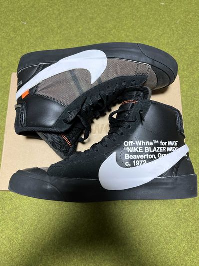 Off-White × Nike Blazer Studio Mid "Grim Reaper"