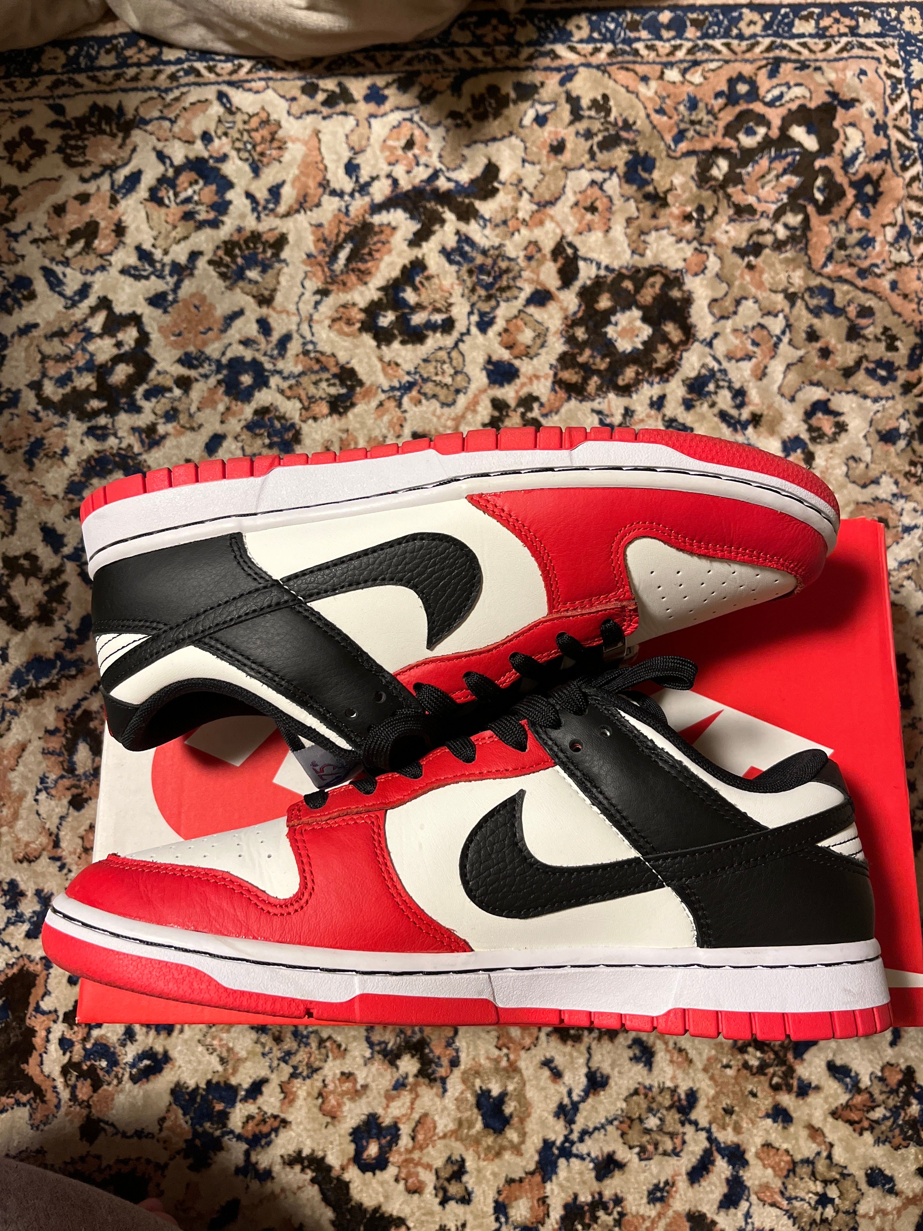 NBA × Nike Dunk Low EMB 75th Anniversary "Chicago Bulls"