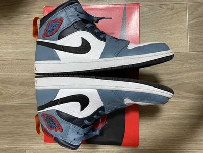 FACETASM × Nike Air Jordan 1 Mid "White/Navy"