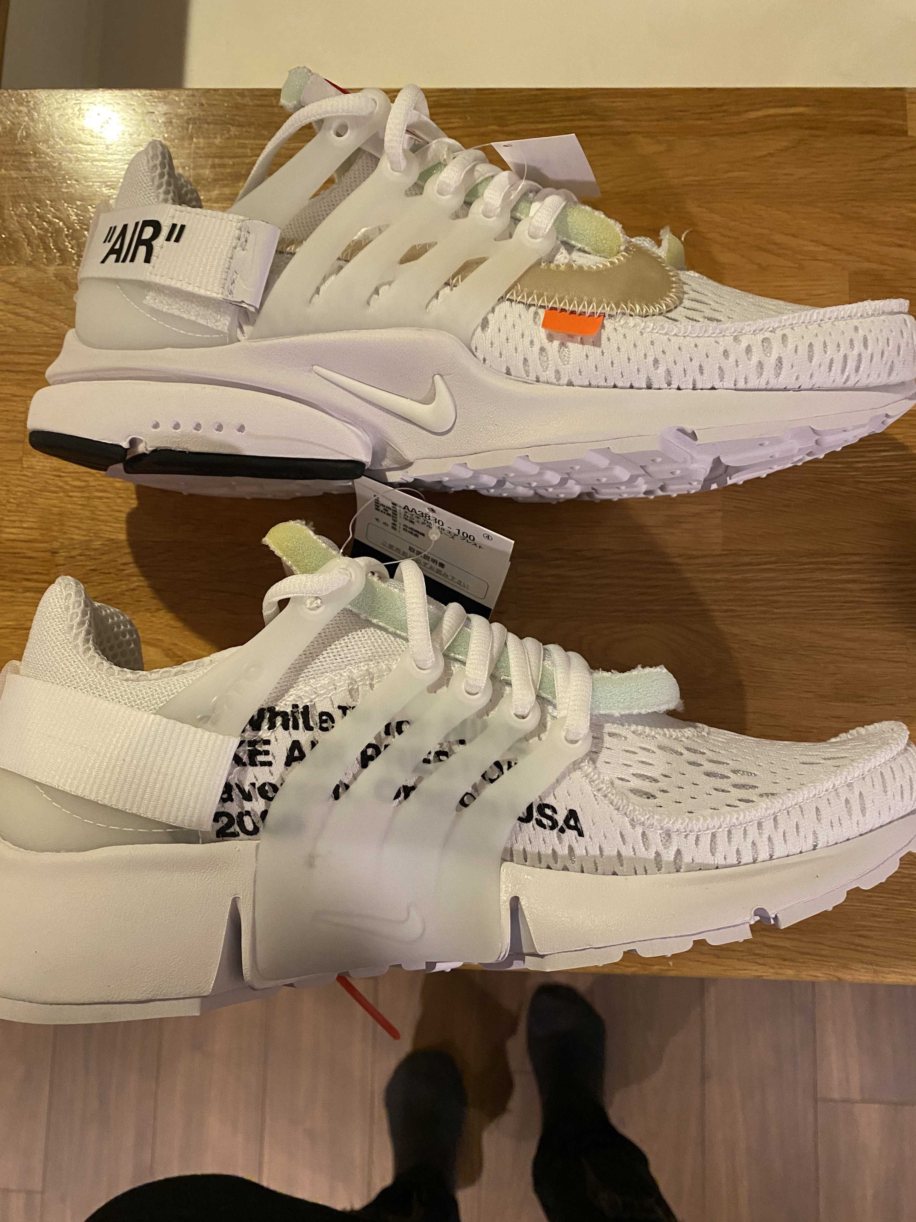 Off-White × Nike Air Presto "White/Black/Cone"