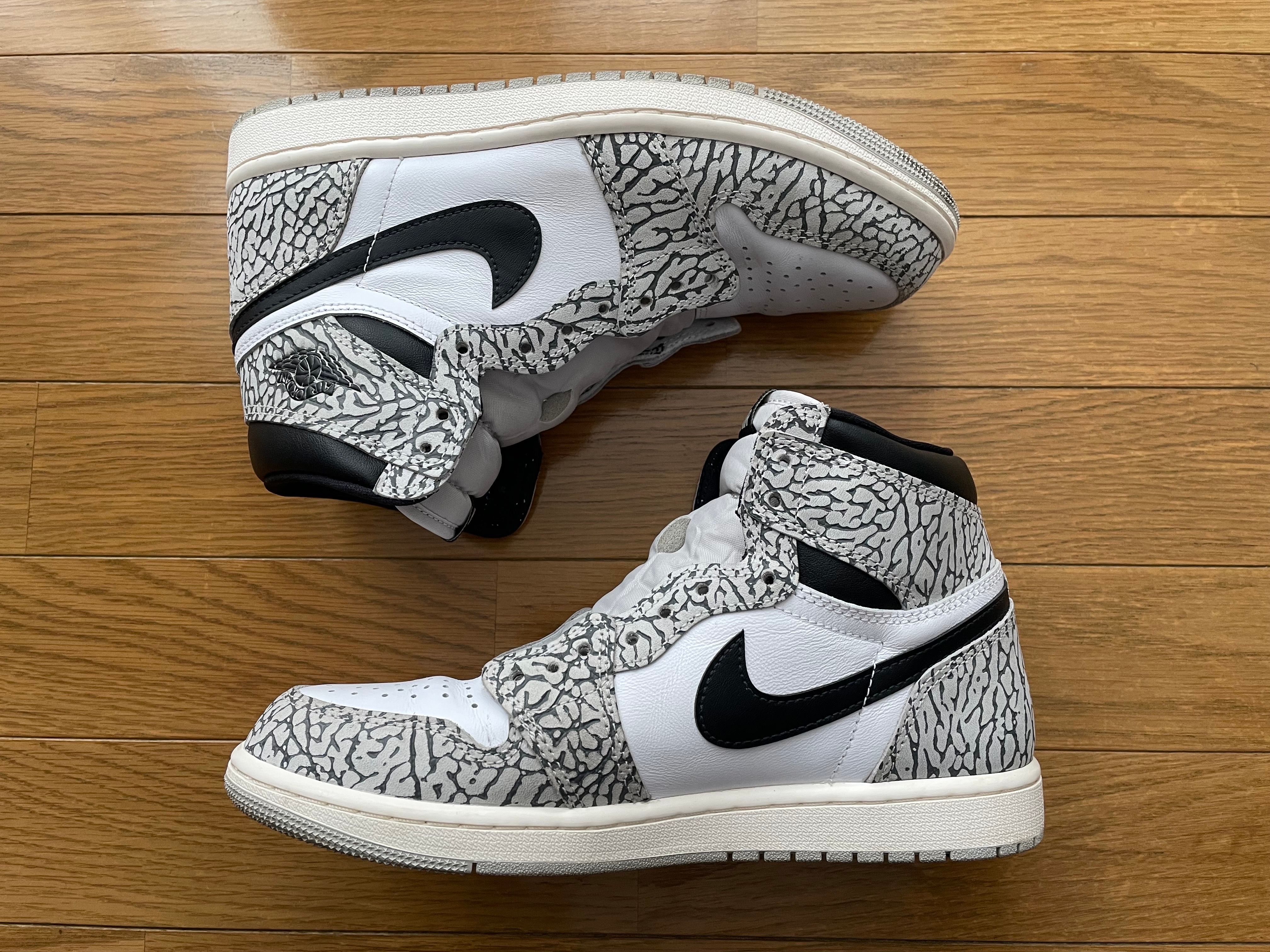 Nike Air Jordan 1 High OG "White Cement/Safari"