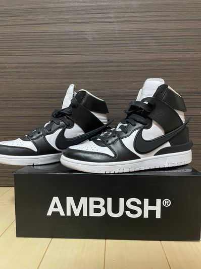 AMBUSH × Nike Dunk High "Black"