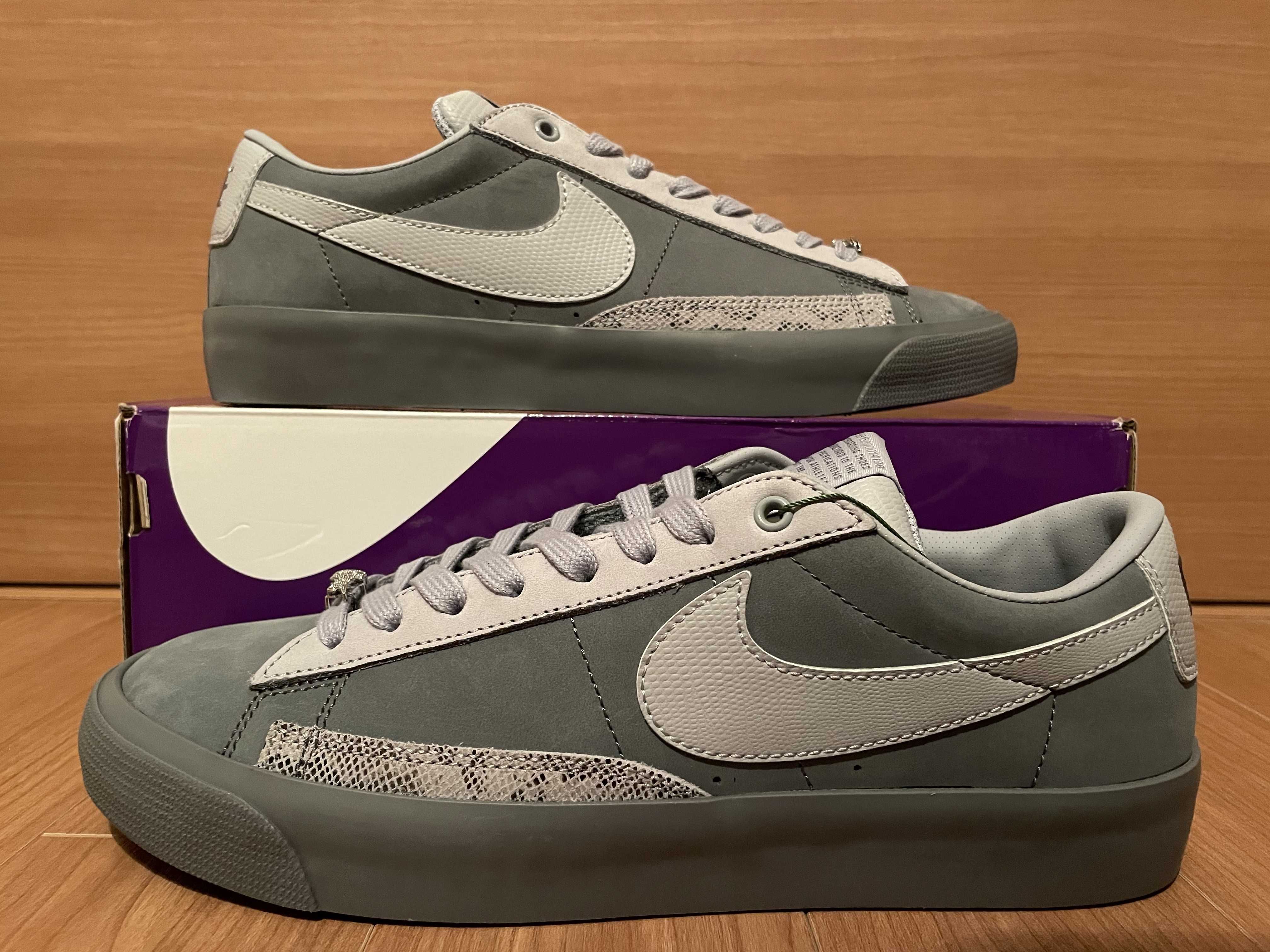 FPAR × Nike SB Blazer Low "Cool Grey"