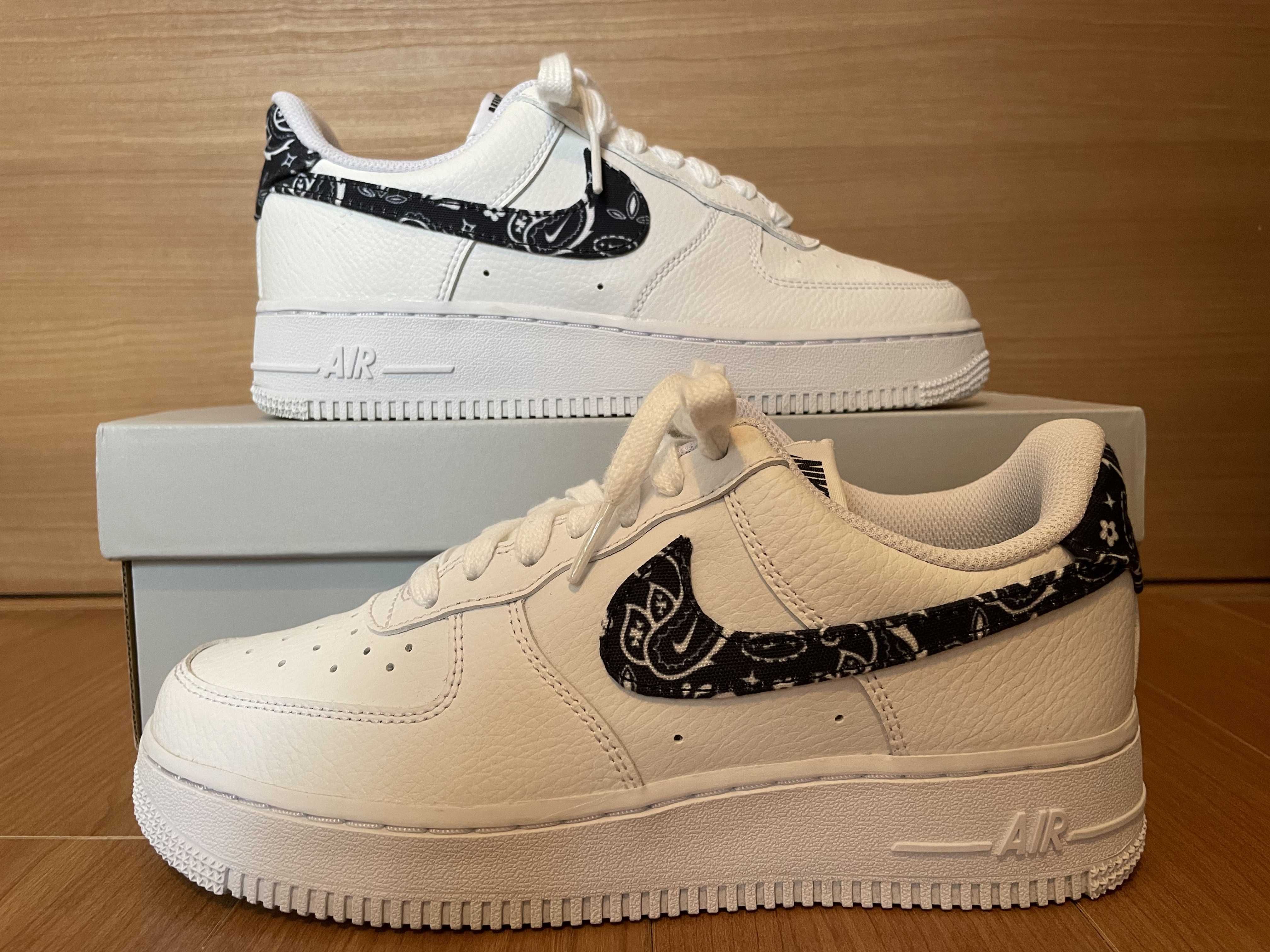 Nike Women's Air Force 1 Low '07 Essential "Black Paisley"