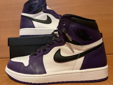 Nike Air Jordan 1 Retro High OG "Court Purple White/Black" (2020)