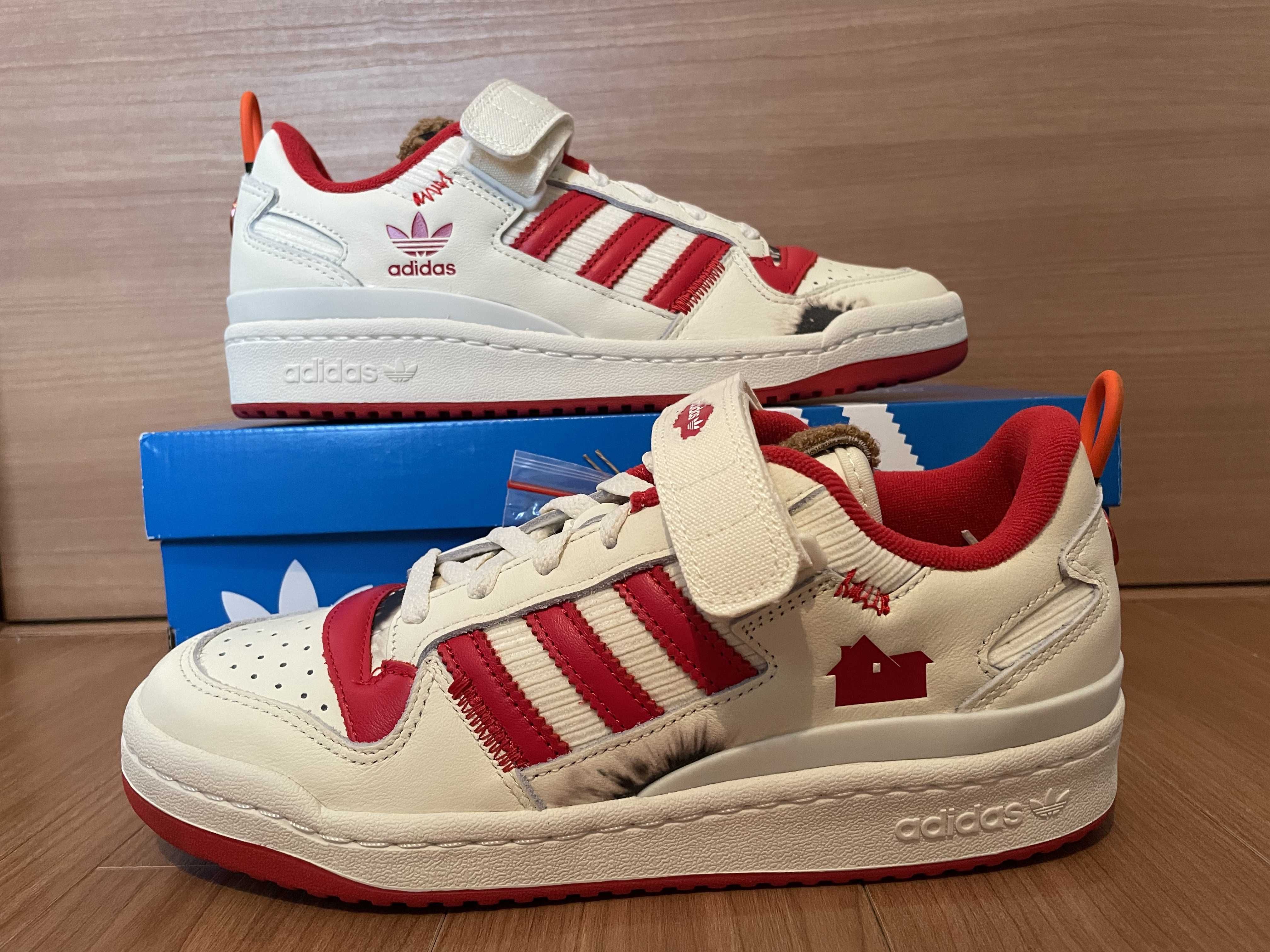 Home Alone × adidas Forum Low "Cream White/Off White"