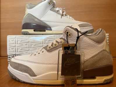 A Ma Maniere × Nike Women's Air Jordan 3 Retro SP "White/Medium Grey Violet Ore"