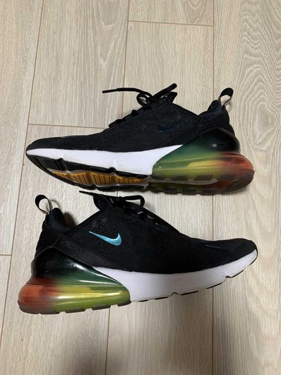 Air max 270 black laser orange ember clearance glow